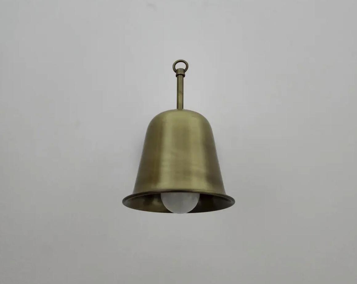 Handcrafted Solid Brass Wall Sconce – Mid-Century Modern Articulated Light Fixture with Tapered Shade