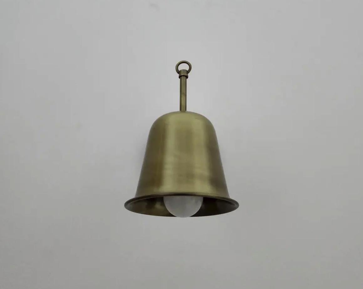 Handcrafted Solid Brass Wall Sconce – Mid-Century Modern Articulated Light Fixture with Tapered Shade