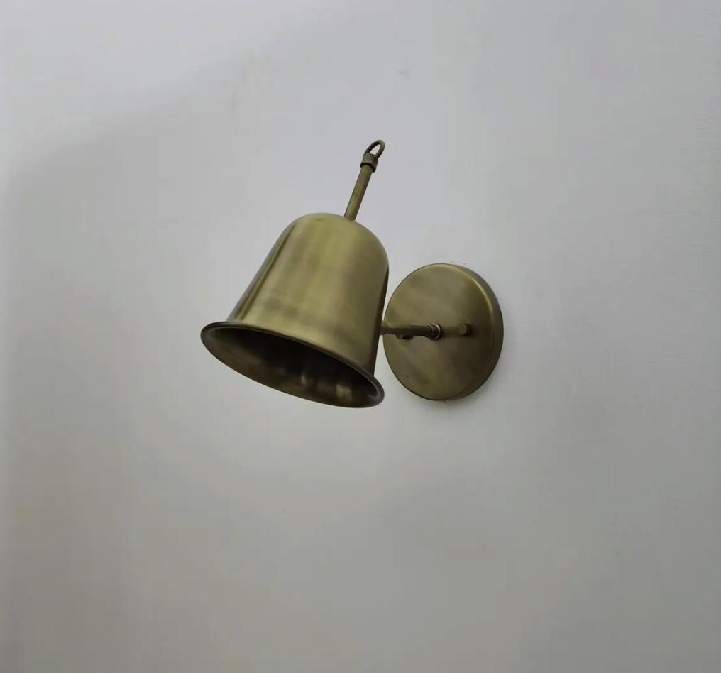 Handcrafted Solid Brass Wall Sconce